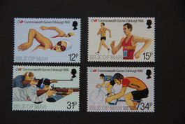 Isle of Man 1986 - Commonwealth games Edinburgh 1986**
