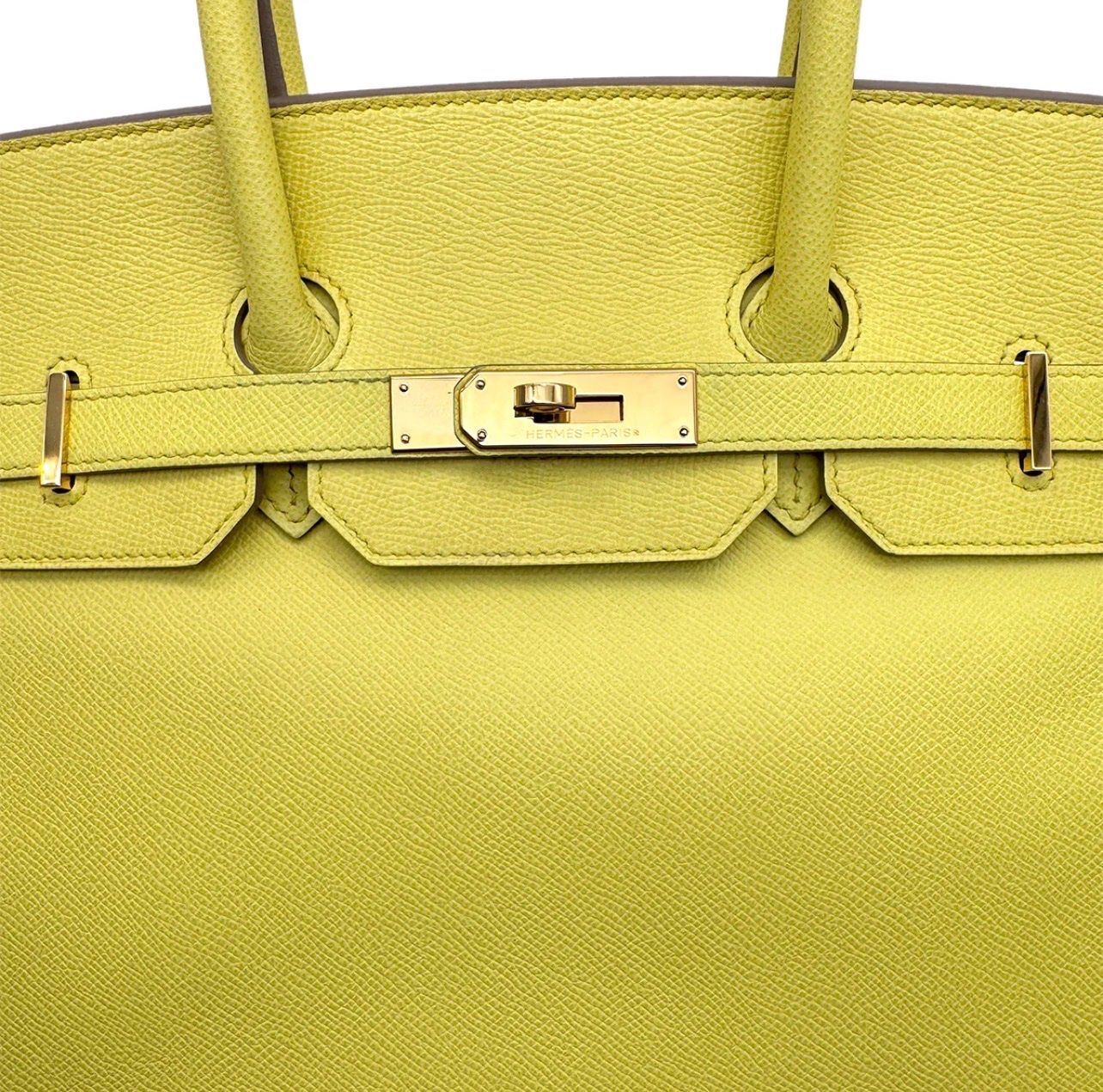 Borse da donna: Hermès Birkin 35 Epsom Lime – Usato da Cossonay-Ville venduto da Clel91 5