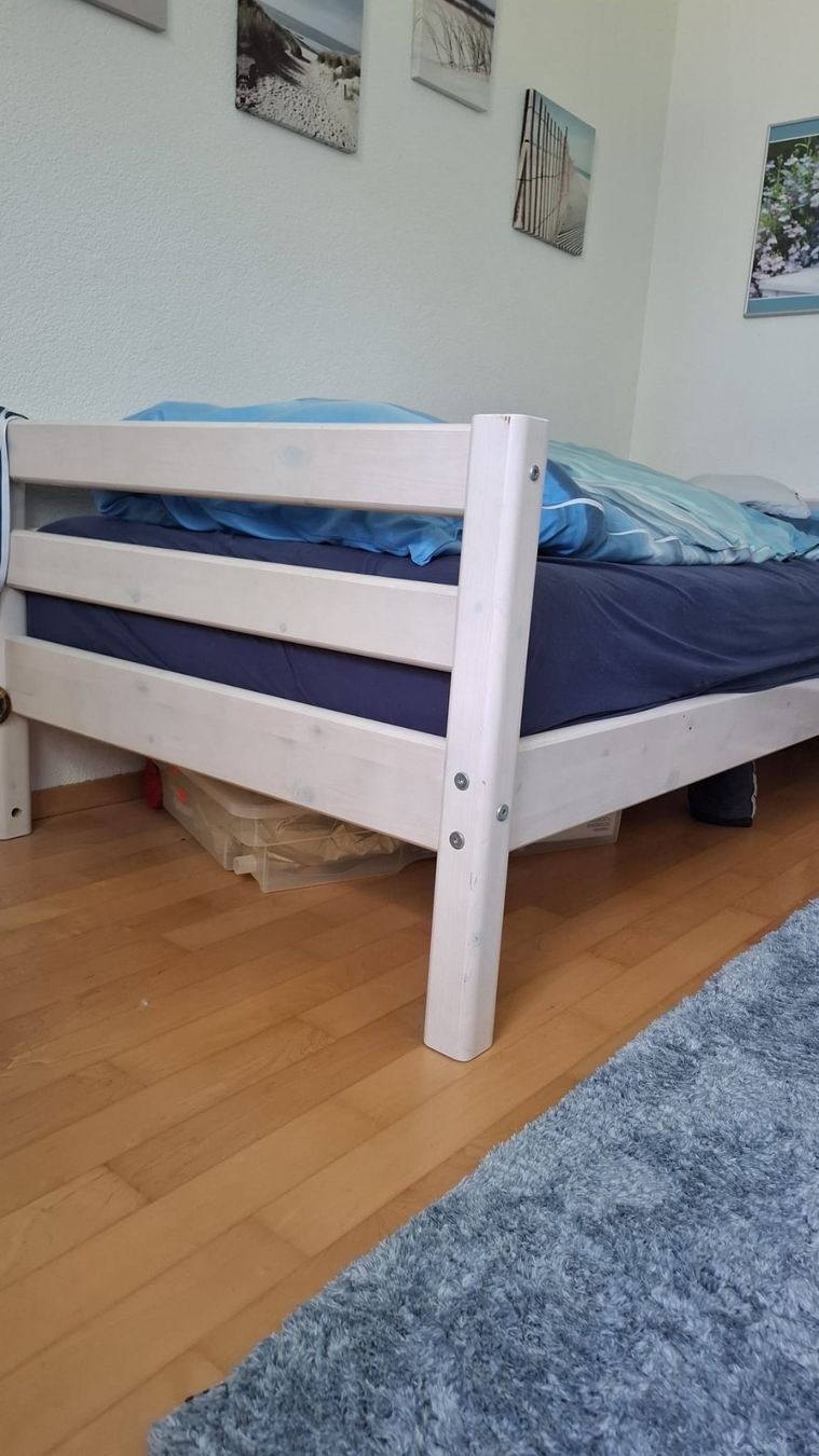 Flexa Letti: Flexa Bett, 90x200cm, weiss – Usato da Horgen venduto da Fubot80 1