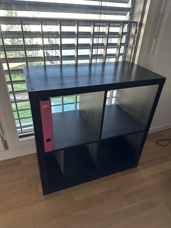 VidaXL Regal Wand-Bücherregal Mit 4 Fächern Betongrau 33x16x90 Cm, 1-tlg