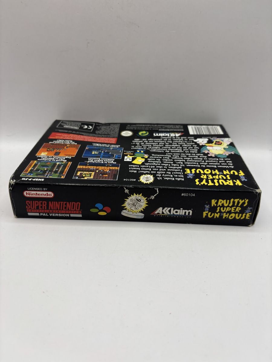 Spiele: Krusty's Super Fun House - DE SNES PAL – Gebraucht aus Genève von sho_67qj 4