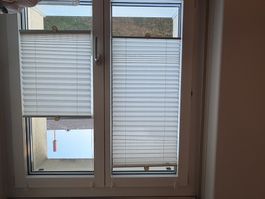 Plisse Rollo weiss 40x100