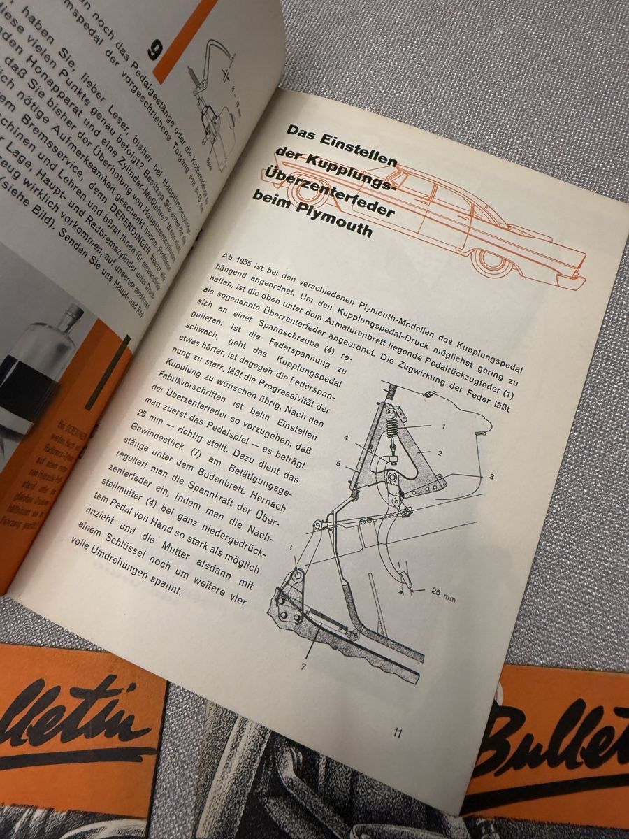 Libri: Derendinger Bulletin Sammlung Oldtimer 1954 bis 1965 TOP – Usato da Altdorf UR venduto da rlx 3