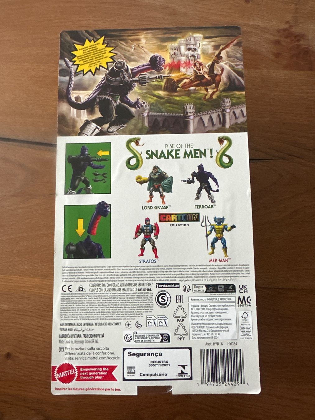 Masters of the Universe Origins Terroar (Neu und originalverpackt) in ...