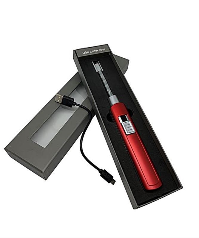 Accendini: Lichtbogen USB Stabfeuerzeug Flexi Rot – Nuovo e nell'imballaggio originale da Wettingen venduto da Swala 2