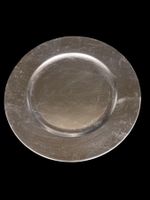 25 Platzteller silber