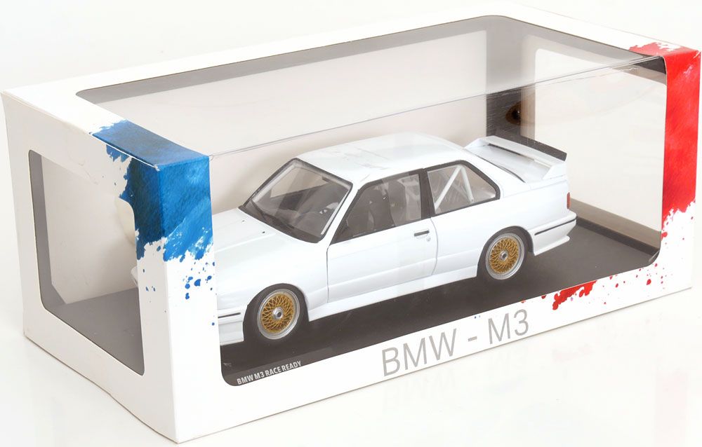 Solido Voitures modèles: 1:18 BMW M3 E30 Race Ready Solido – Neuf avec emballage d'origine à Baar par Cai 4