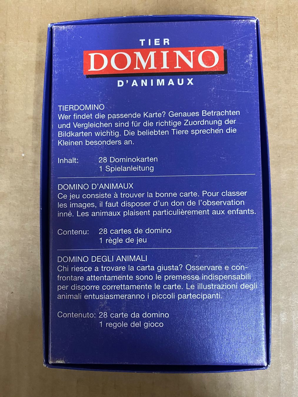 Carlit Giochi: Domino Tiere – Usato da Eschlikon TG venduto da RamonaSt 8