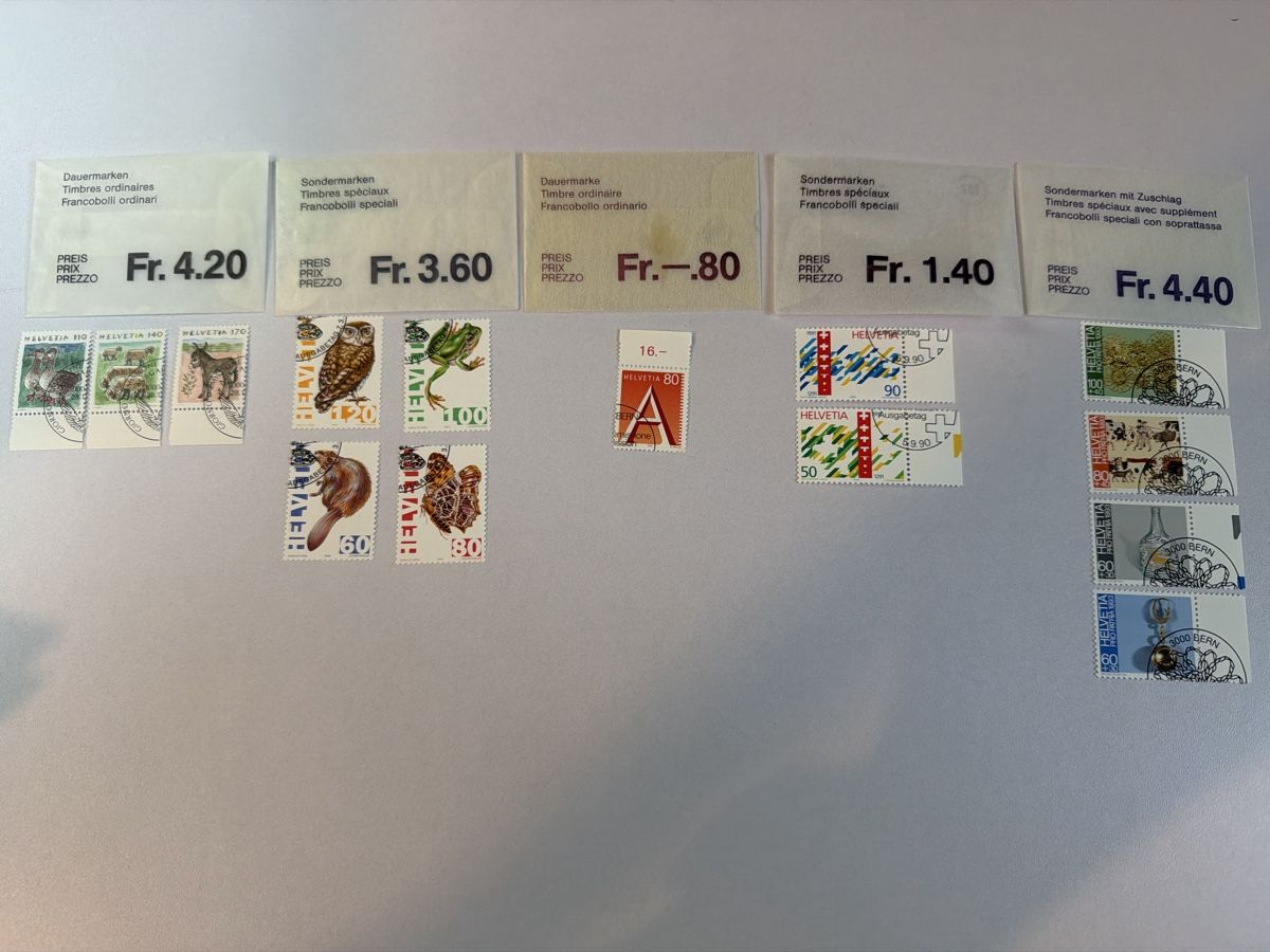 Tutti i francobolli: Schweizer Briefmarken Sammlung, Top Zustand (121) – Nuovo (secondo la descrizione) da Tafers venduto da Tschanz-Solutions