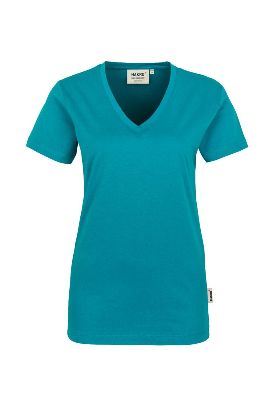 T-shirt: HAKRO Damen V-Shirt Classic, Gr. S – Nuovo e nell'imballaggio originale da Münchenbuchsee venduto da Monali