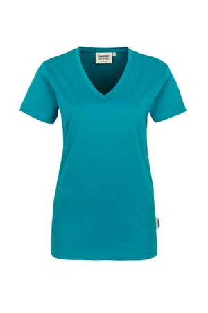 HAKRO Damen V-Shirt Classic, Gr. L