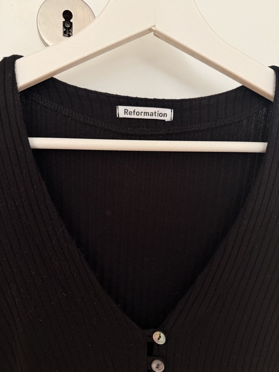 Reformation Top: Reformation Top, schwarz – Usato da Zürich venduto da joellechiara 1