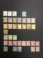 35 Sitzende Helvetias ab 1862 gezähnt