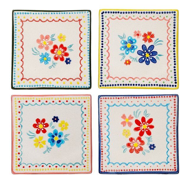 Sottobicchieri: Folk Floral Untersetzer – Nuovo e nell'imballaggio originale da HORGEN venduto da starworld