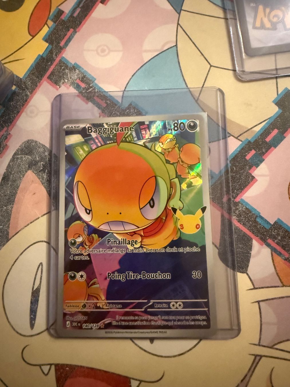 Pokémon Carte collezionabili: Pokemon Card Baggiguane 140/128 30C – Usato da Bellevue venduto da Caloups158