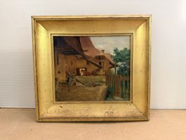 Ölgemälde 39x35.5cm