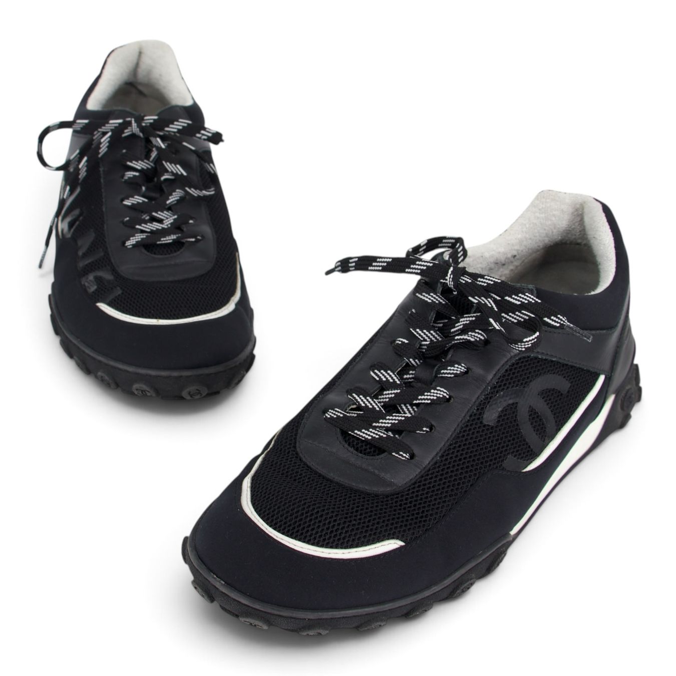 Chanel Scarpe da uomo: Chanel Sneaker schwarz Gr. 43 – Usato da Binningen venduto da Designerlabels 1