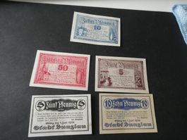 Dt. Reich, Bunzlau - Notgeldscheine