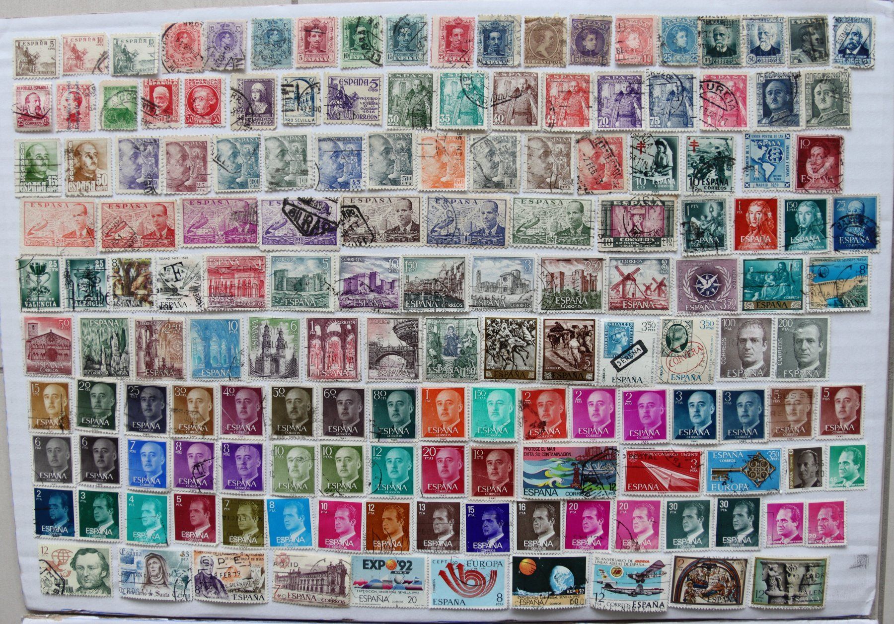 Tutti i francobolli: Briefmarken aus Spanien – Usato da Oberentfelden venduto da lakipul 1