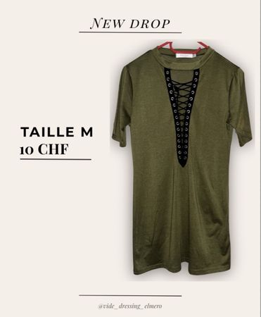 Long t-shirt kaki