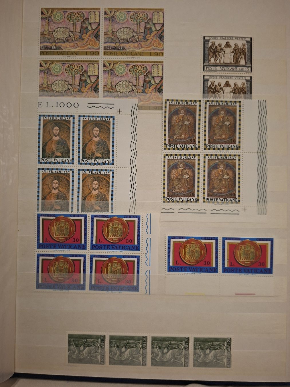 Tous les timbres: Sammlung Vatikan alles abgebildet – D'occasion à Balgach par SIMEON27 2