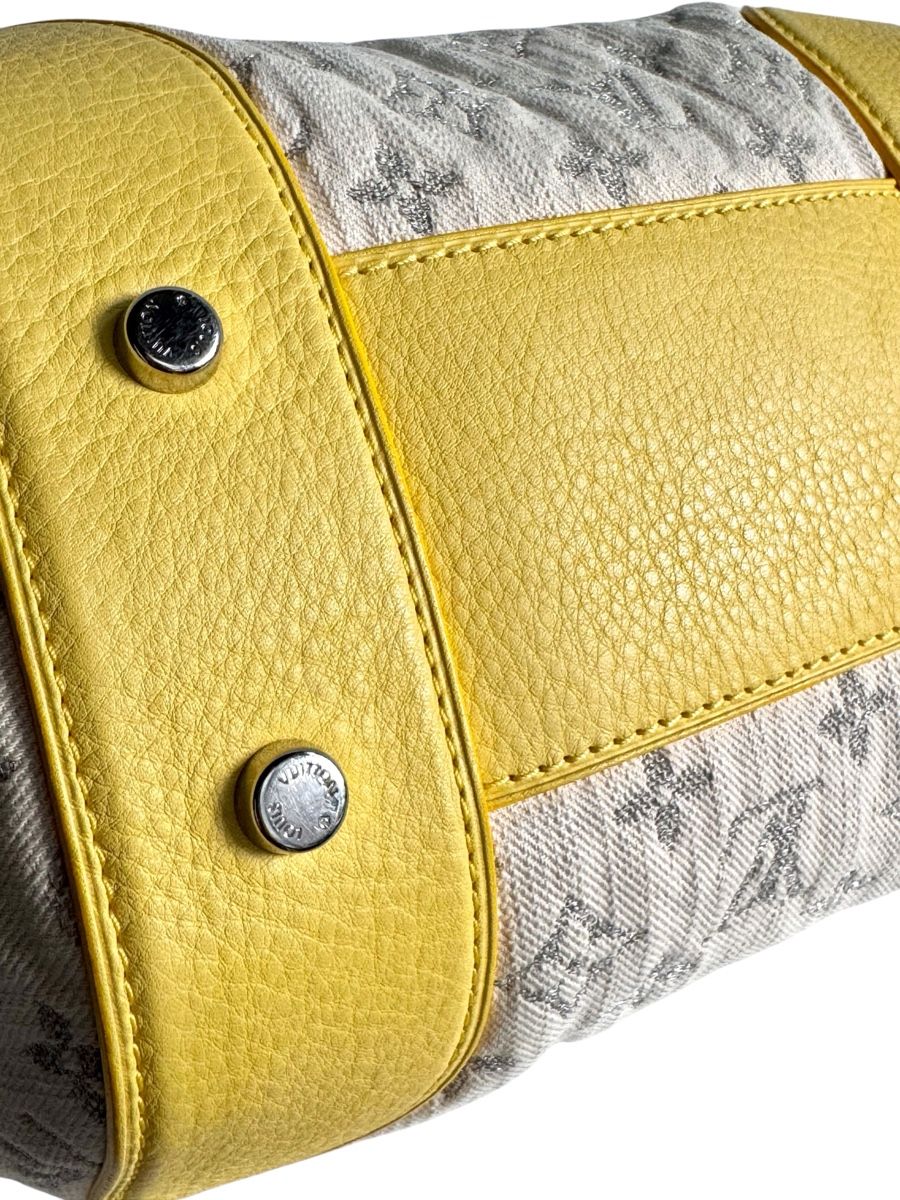 Louis Vuitton Borse da donna: LOUIS VUITTON  Monogram Denim Pochette Round Sac Tasche – Usato da Kriens venduto da hannaandkiko 8