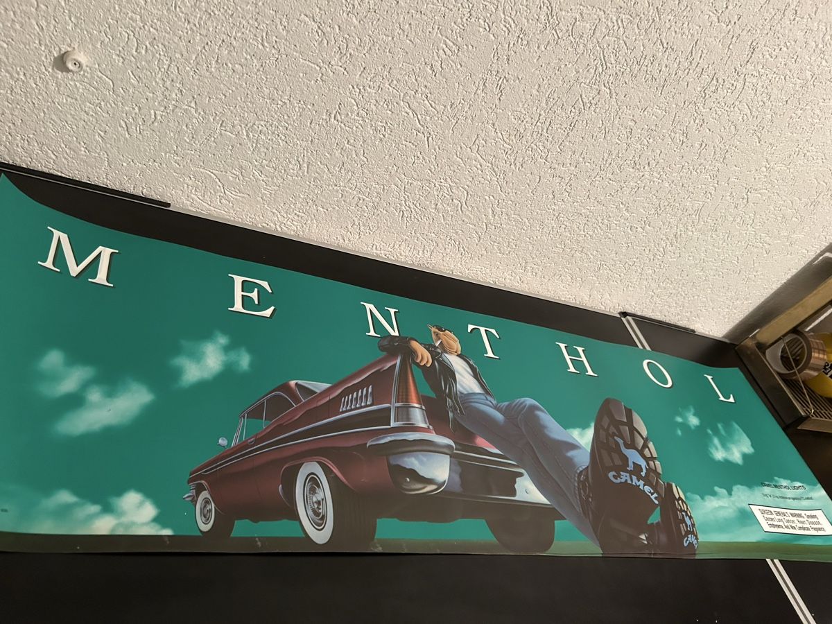 Tabac à priser: Joe Camel Menthol Poster – D'occasion à Schliern b. Köniz par Trebesch 1