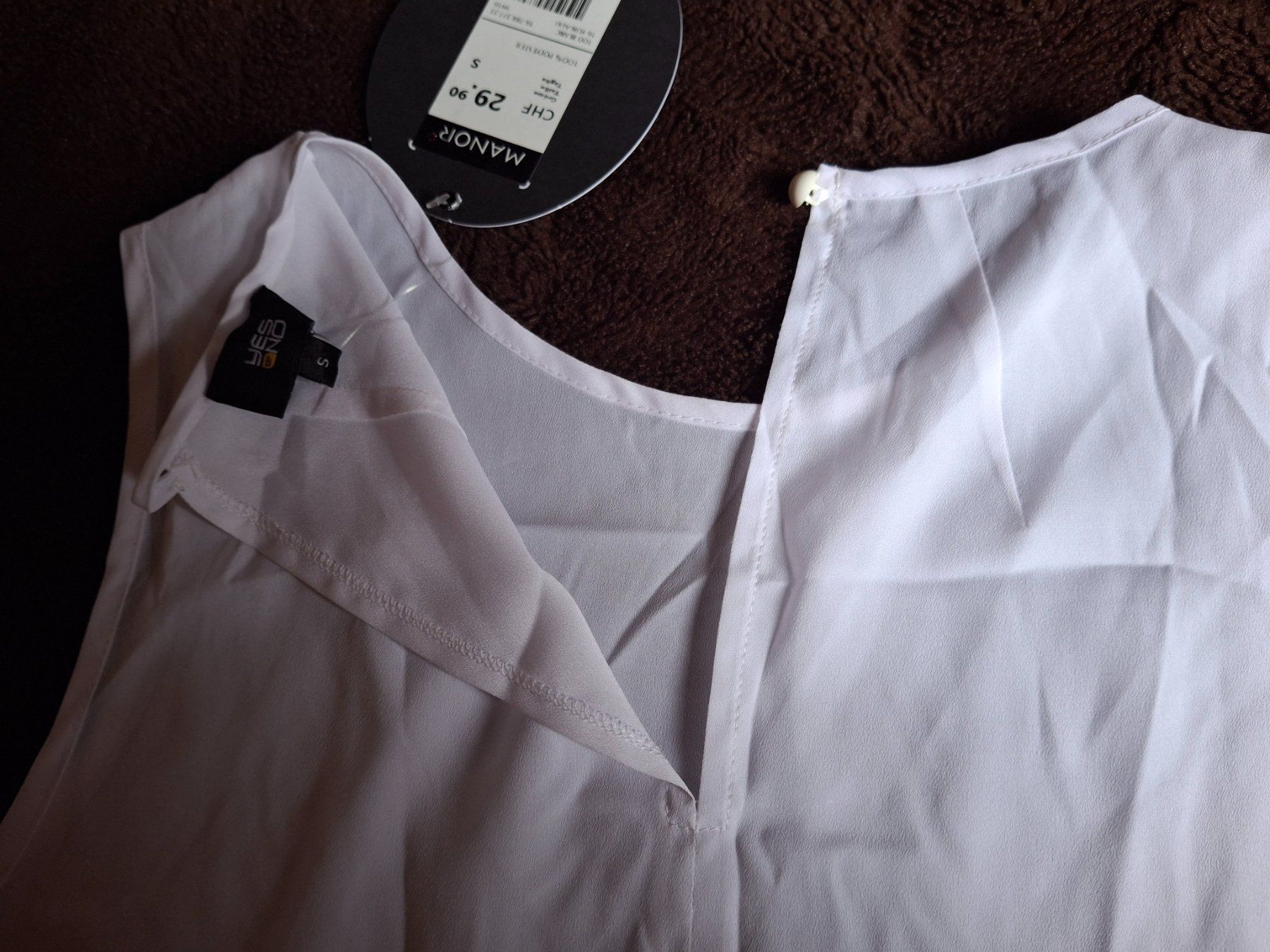 Yes Or No Tops: Haut blanc taille S marque Yes Or No Manor – Neu (gemäss Beschreibung) aus Villiers von san_jn5w 3