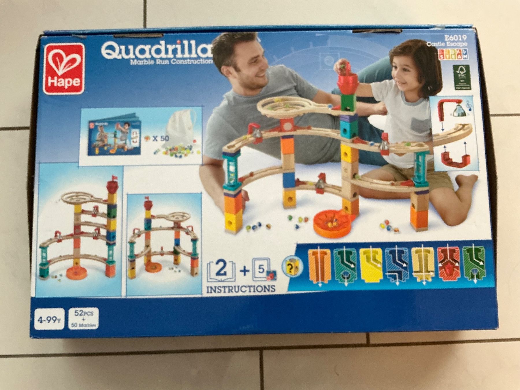 Quadrilla Giocattoli: Neue Kugelbahn Quadrilla – Nuovo e nell'imballaggio originale da Biel-Benken BL venduto da Sahra1 1