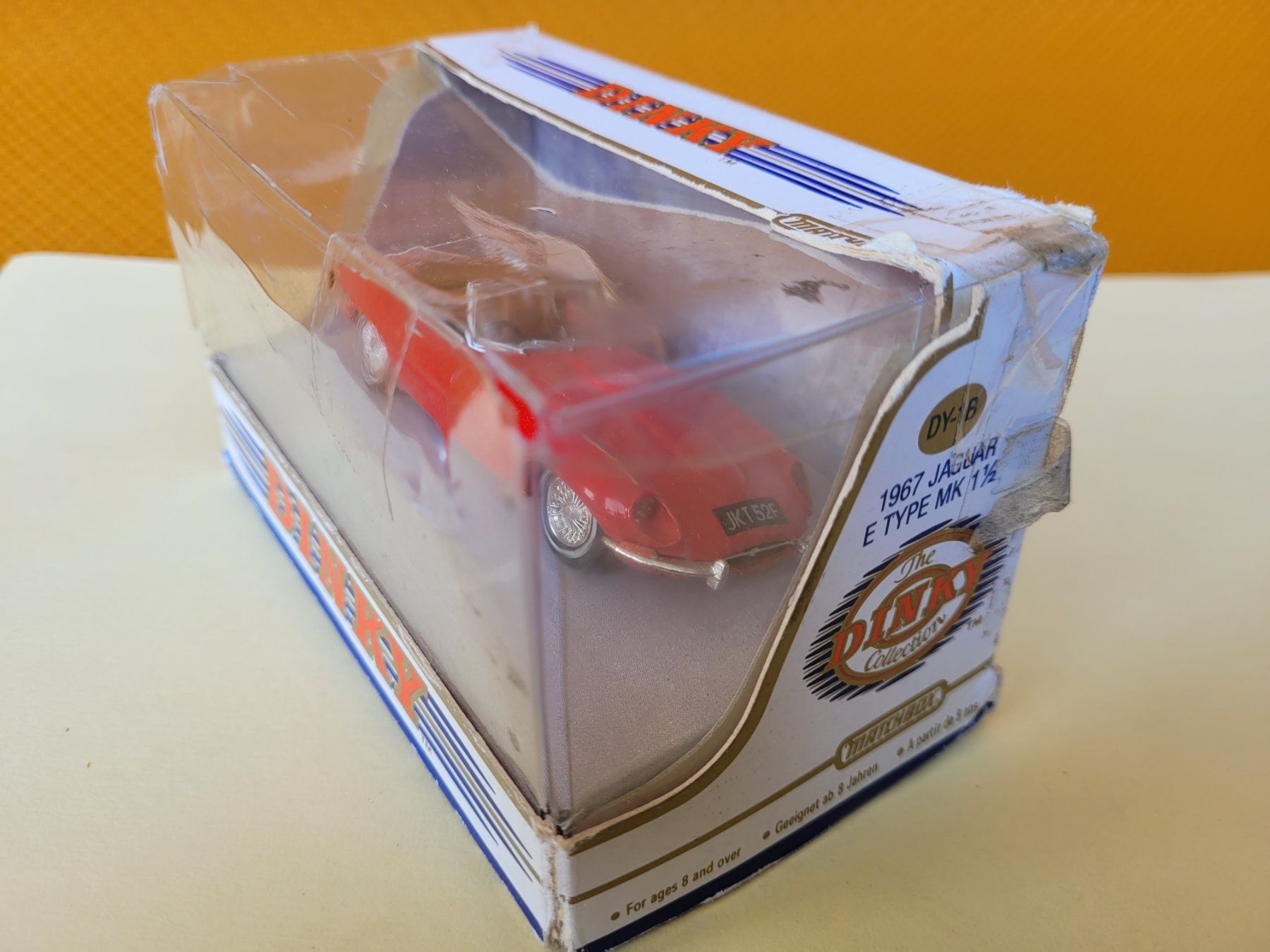 Jaguar Modellini d'auto: Jaguar Type E cabriolet ouvert, Dinky Matchbox  1:43 – Usato da Domdidier venduto da Bimbo57 4