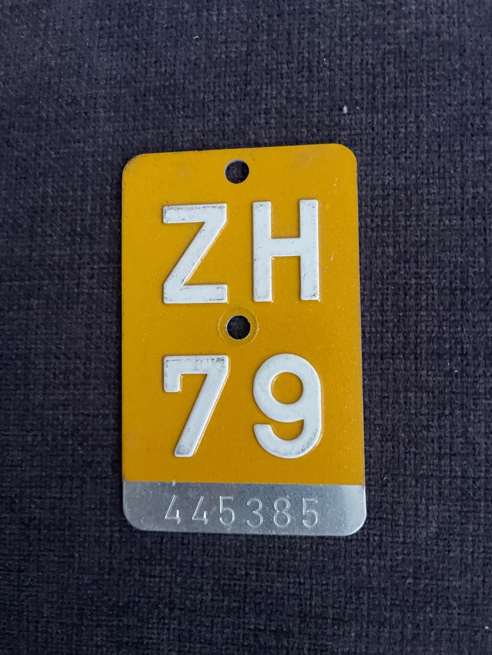 Ecriteaux: Mofanummer, Töflinummer ZH 79 – D'occasion à Winterthur par cheerio97