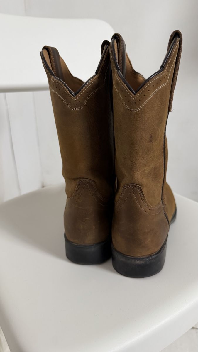 Damenschuhe: Western Boots brown leather size 39 – Gebraucht aus Knonau von Grapesvintage 8