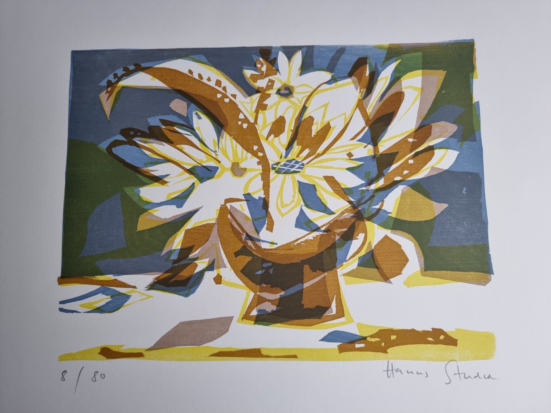 Xilografie: HANNS STUDER HOLZSCHNITT SIGNIERT NUMMERIERT – Usato da Gersau venduto da kunst-online 2