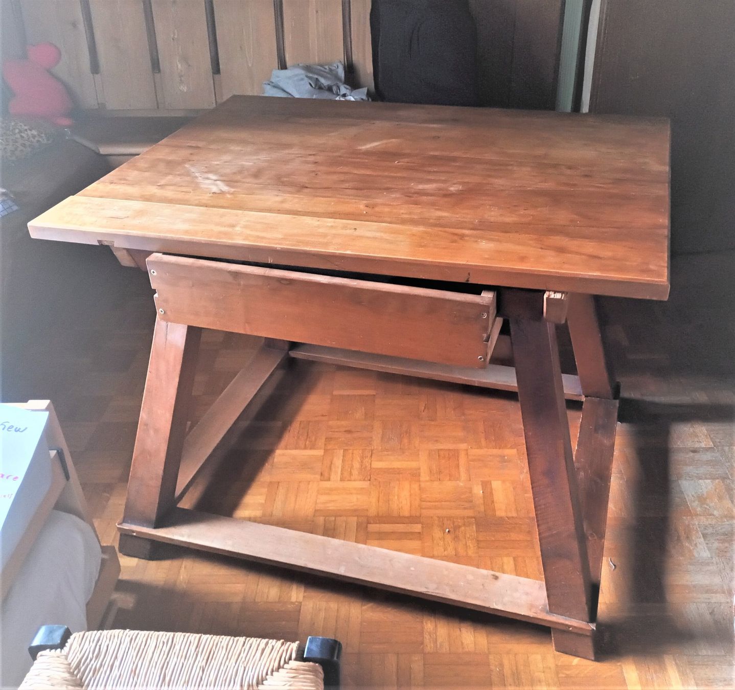Tables: Antiker Bankier- oder Händlertisch - 1800er – D'occasion à Vaduz par Bergtiger
