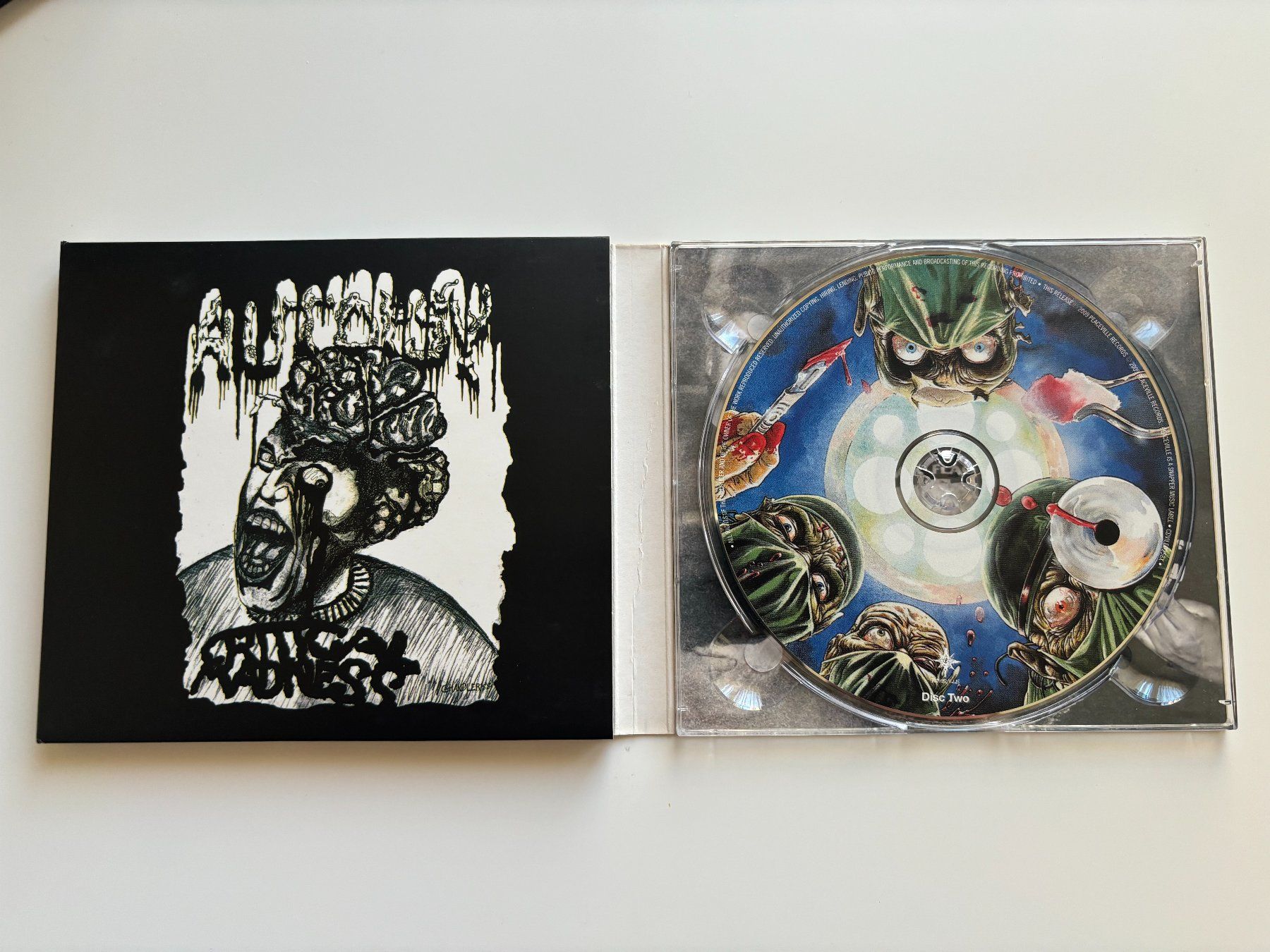 CD: AUTOPSY - Severed Survival - Re-Release 2 CD Digipak – Usato da Luzern venduto da cole.trickle 3
