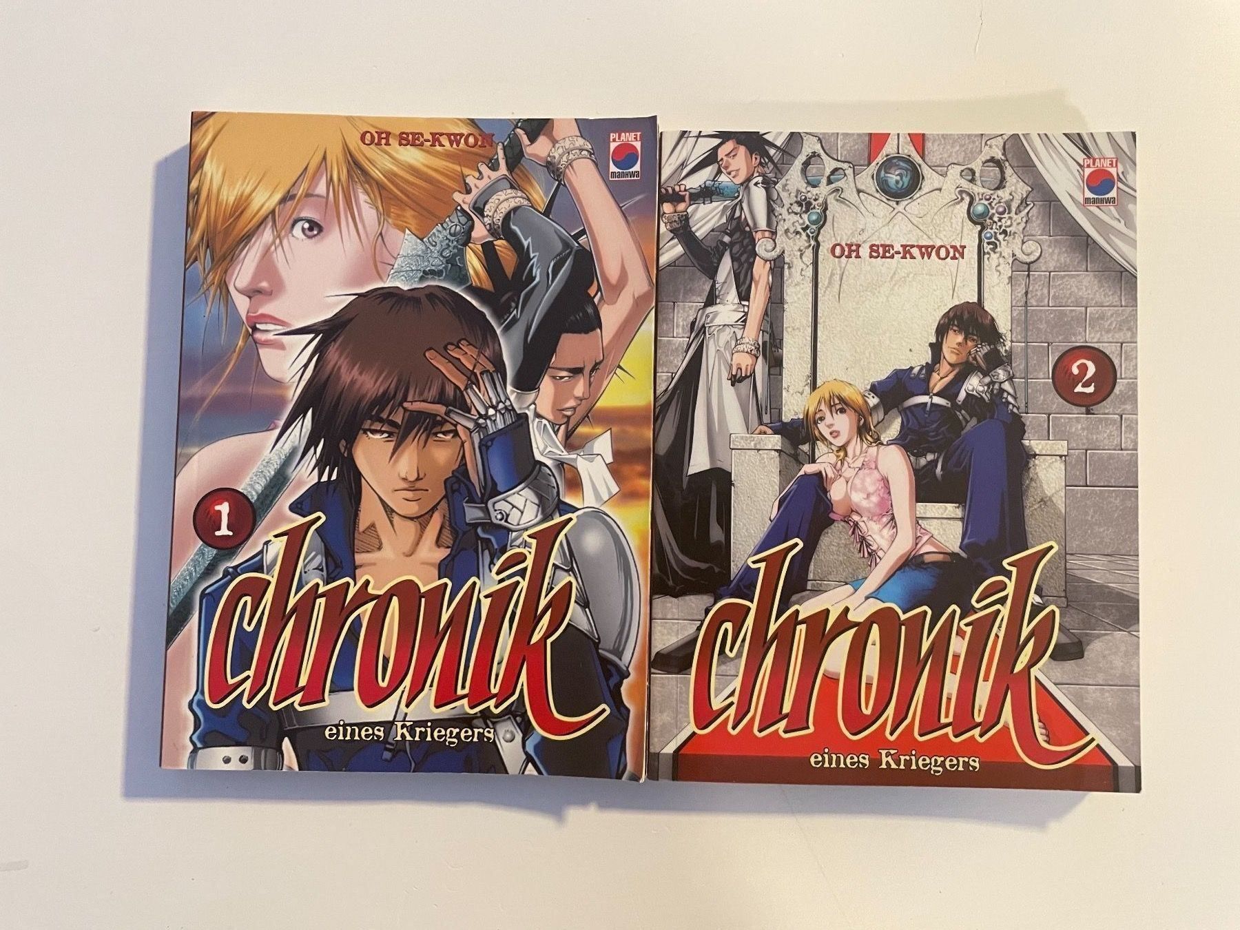 Fumetti: Chronik eines Kriegers Manga 1-2 – Usato da Ringgenberg BE venduto da Republic_Of_Gamers