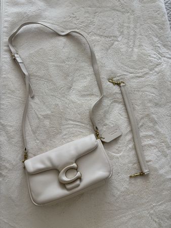 Cream Bag with Strap 