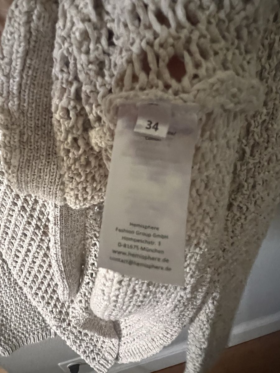 Hemisphere Jacken: Strickjacke Hemisphere, Gr. 34, beige – Gebraucht aus Solothurn von Brini06 2