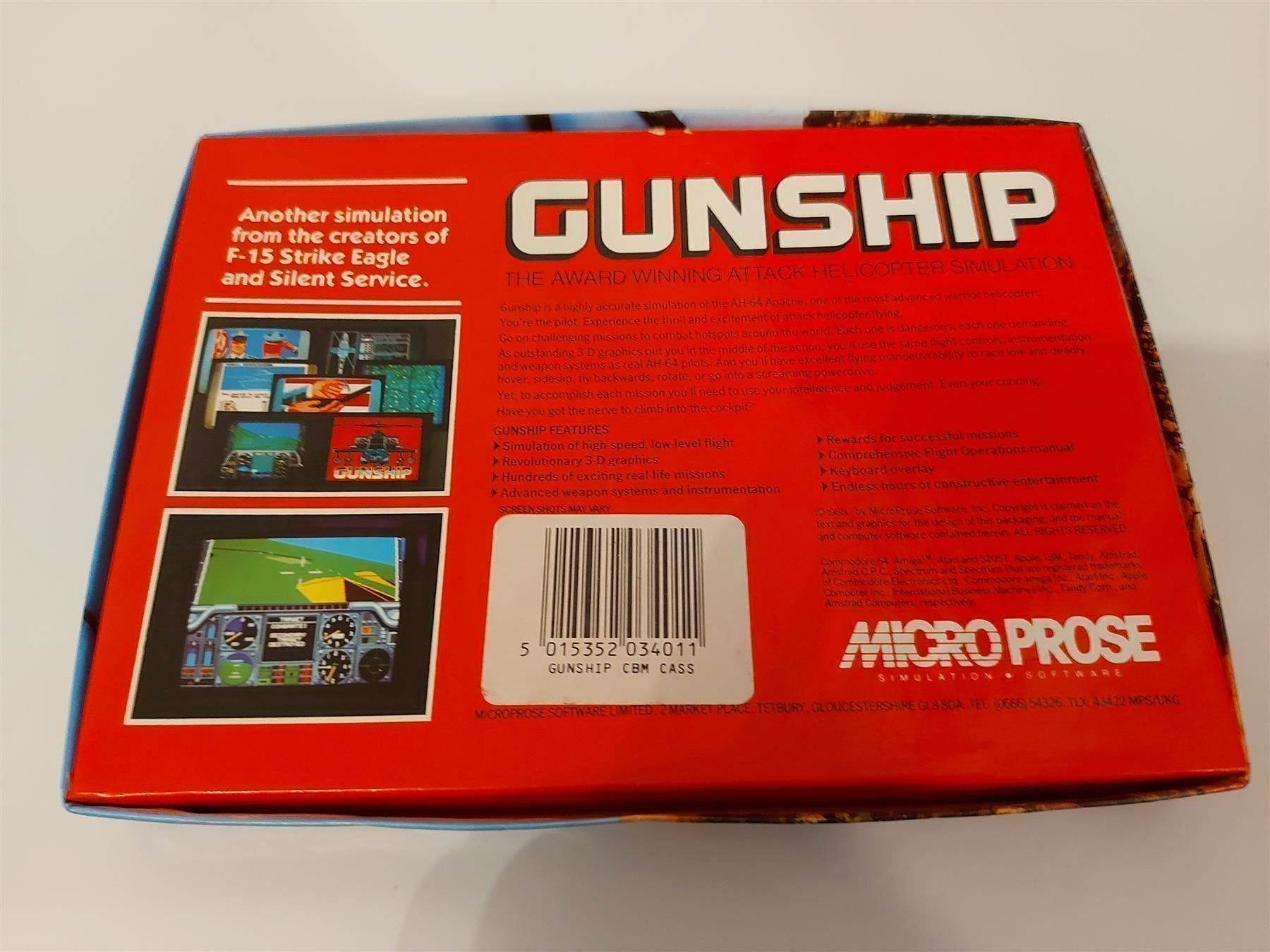 PC: Gunship Commodore 64/128K  C64 OVP – Usato da Aarau venduto da Kaesekuchen2000 1