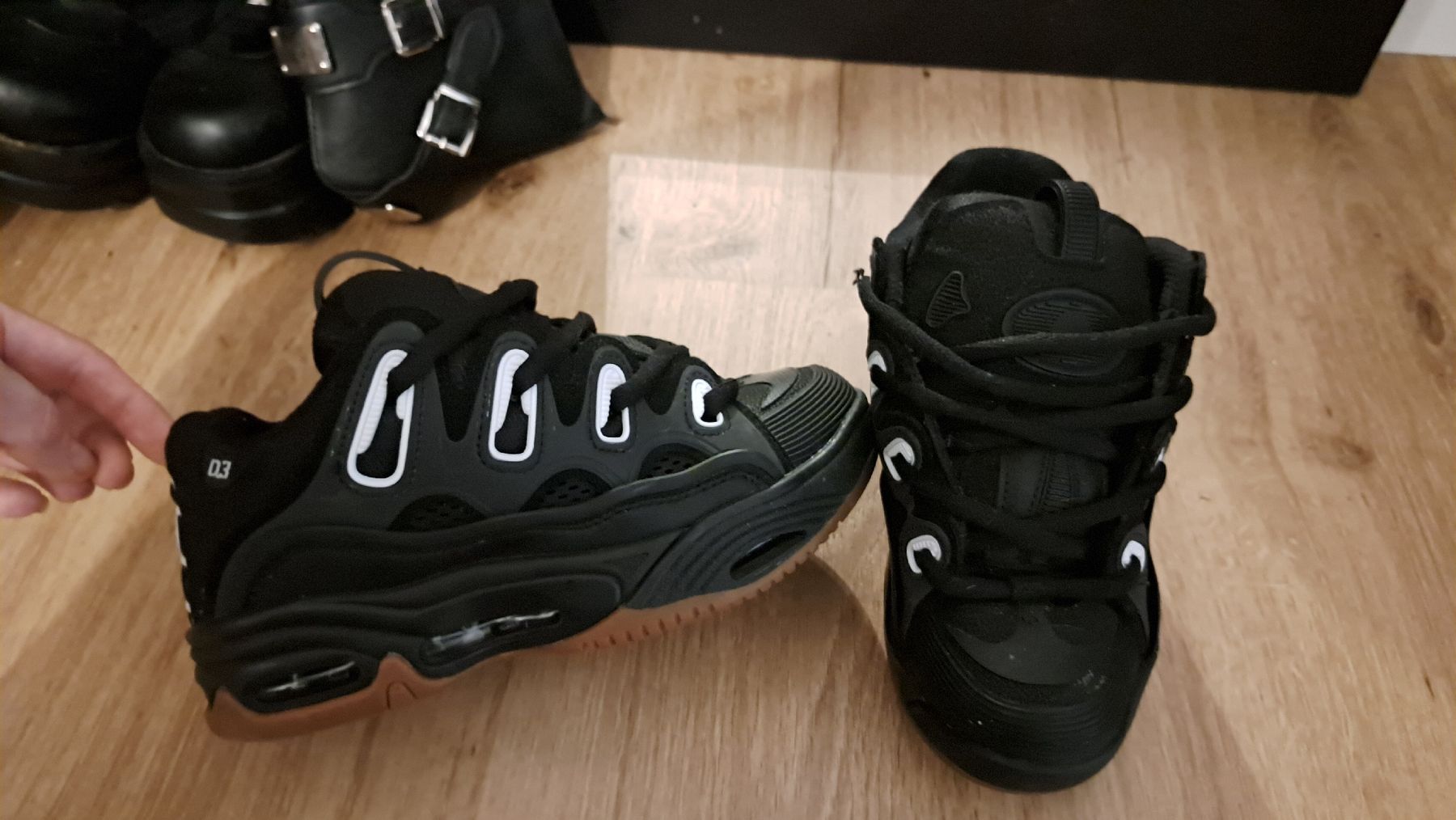 Scarpe da uomo: Osiris D3 Skaterschuhe schwarz  – Usato da Aarwangen venduto da IrinaX7