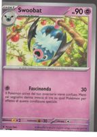 TCG POKEMON destino di Paldea PAF 033/091 SWOOBAT Italiano