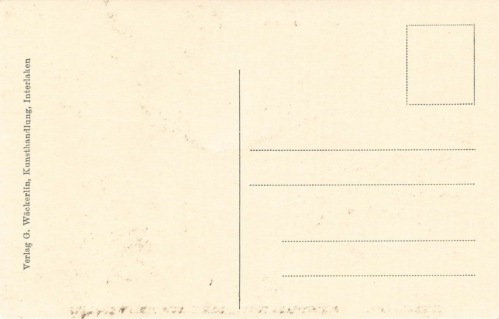 Cartes postales: Interlaken (BE) Schiffsankunft mit Blick Dampfschiff – D'occasion à Biasca par Blenio71 1