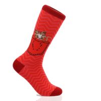 BUNTE DESIGN SOCKEN-Kitty Pocket (Big 41-46)