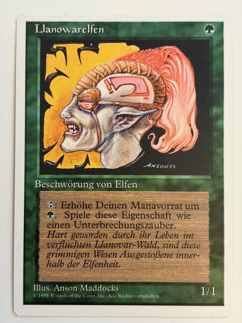 Magic The Gathering Carte collezionabili: Llanowarelfen - FWB – Usato da Bonstetten venduto da ddiederichs