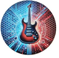 Gitarre - Blechschild  (neu/OVP)
