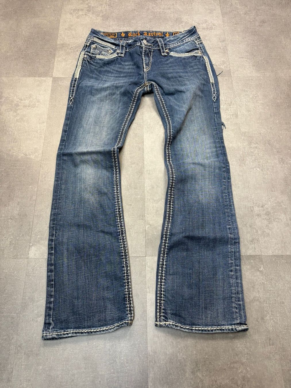 Jeans: Rock Revival Bootcut Flared Jeans - Grösse L/29 – Usato da Werdenberg venduto da hase.vintage