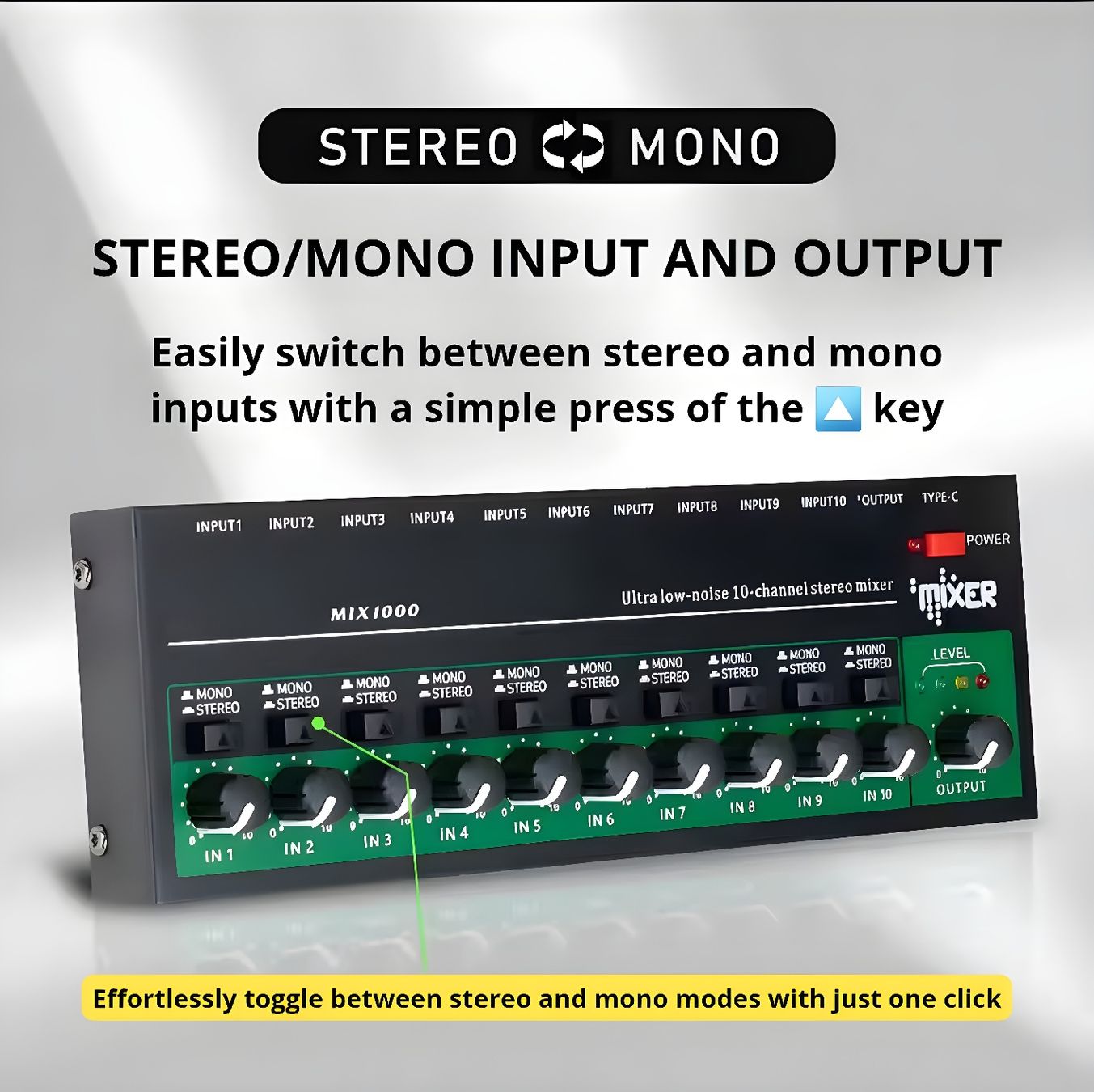 Console di mixaggio: Professional Audio Mixer - 10 Channels, USB-C – Nuovo e nell'imballaggio originale da Villars-sur-Glâne venduto da Danger_Mod 1