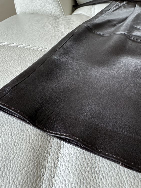 Massimo Dutti Gonne: MASSIMO DUTTI Brown Genuine Leather Skirt, Size S – Nuovo (secondo la descrizione) da Forch venduto da ele_9gsf 7