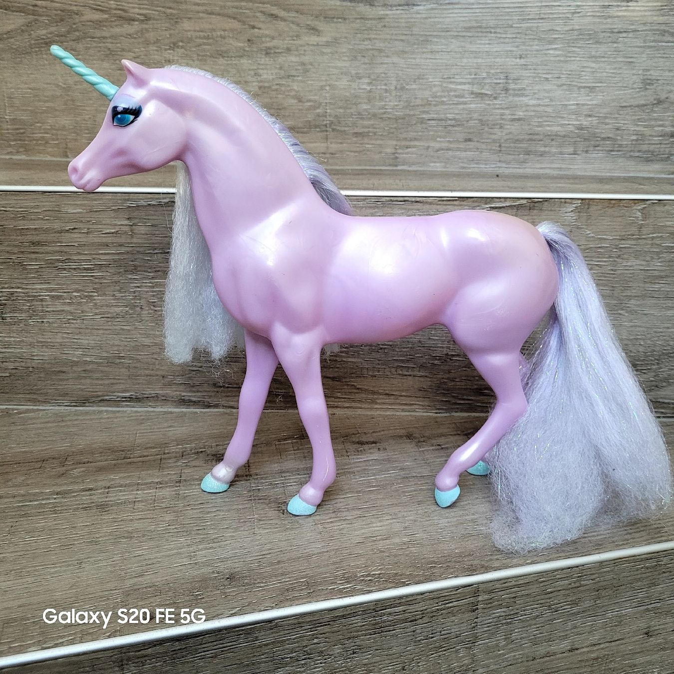 Giocattoli: Barbie Pferd Einhorn Lila – Usato da Niederbuchsiten venduto da klengyel 3