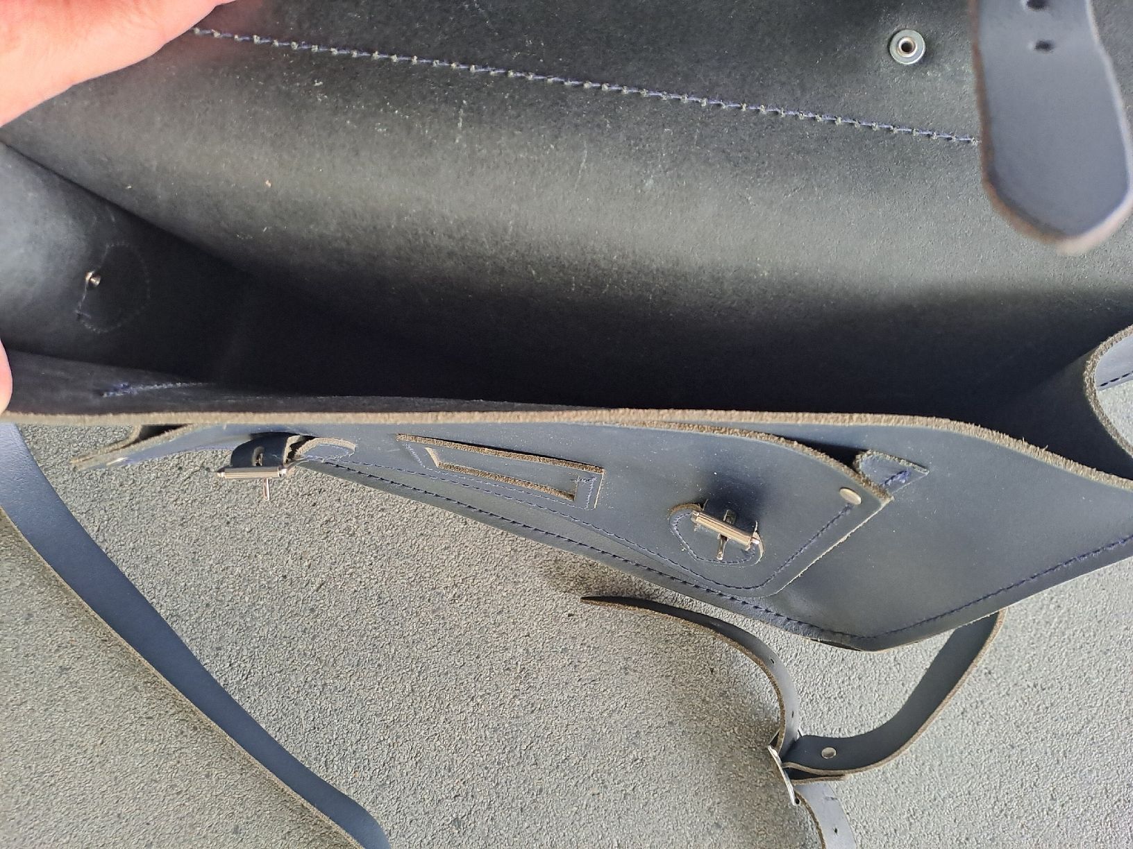 Cambridge Satchel Borse: Cambridge Satchel Tasche blau – Usato da Hünenberg venduto da 1902 4